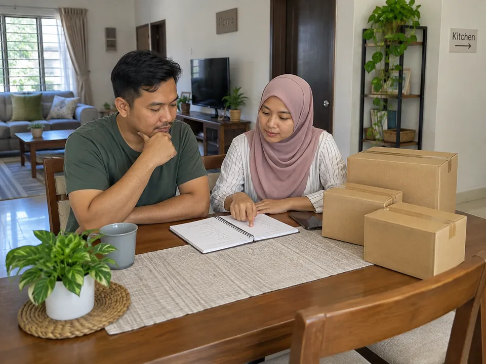 Semak senarai bersama penerima