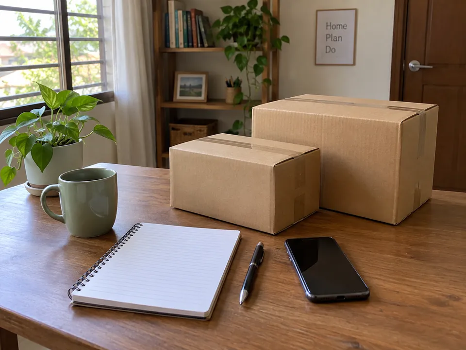 A summary of items to ship